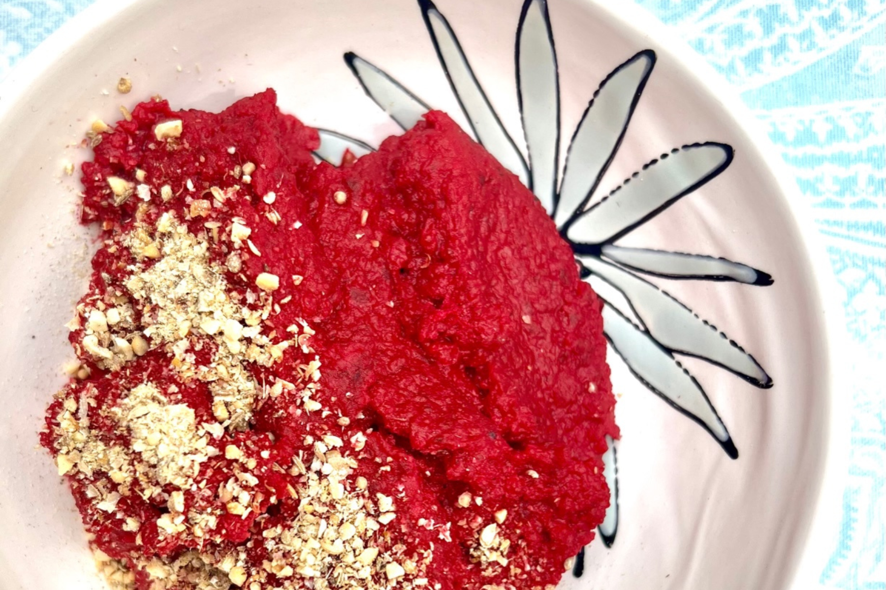 Beetroot Hummus – Stoned & Waisted