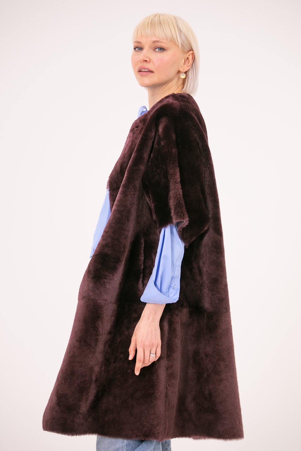 Louisa Shearling Coat – Stoned & Waisted