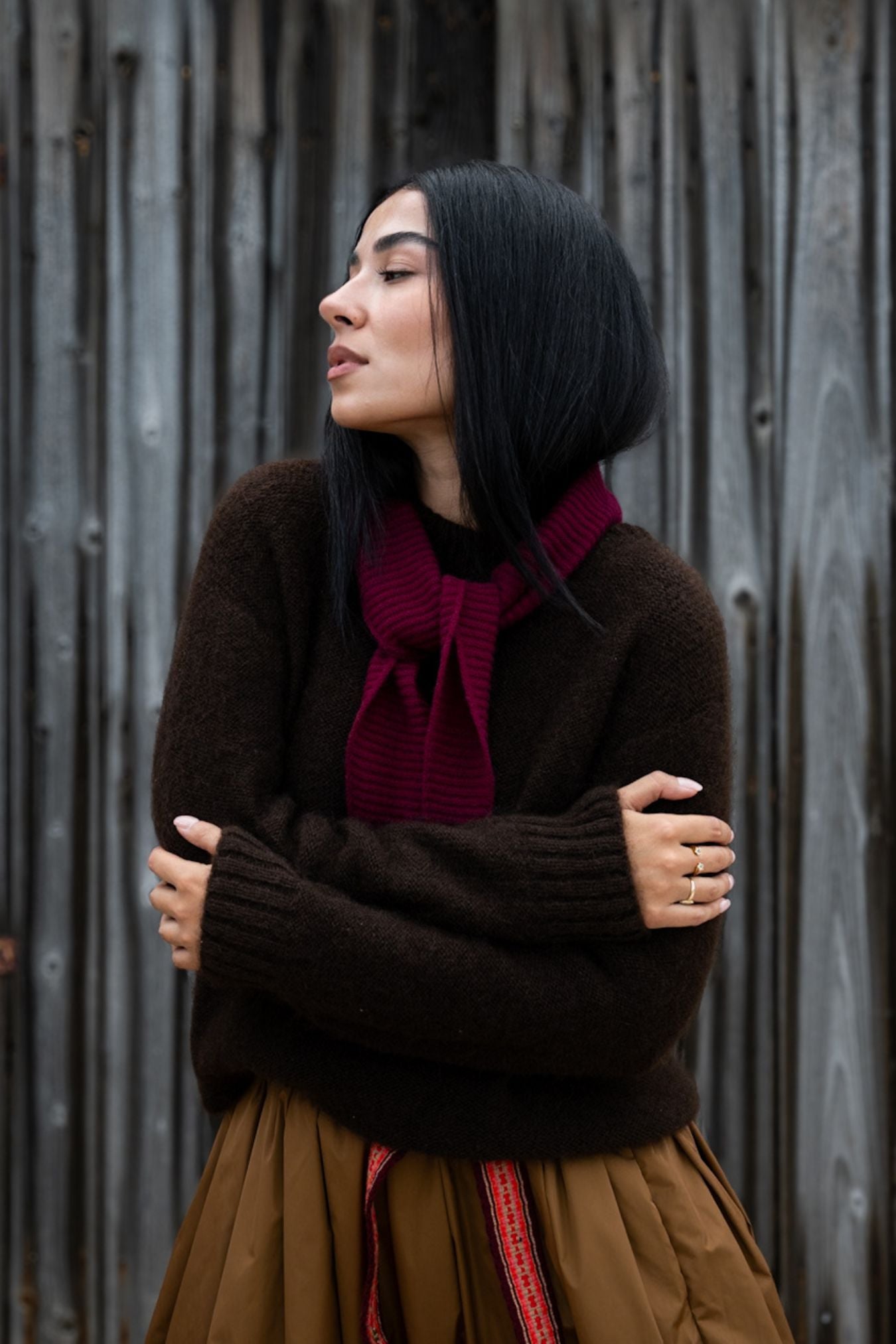 Diamond Cashmere Scarf A/W 2025