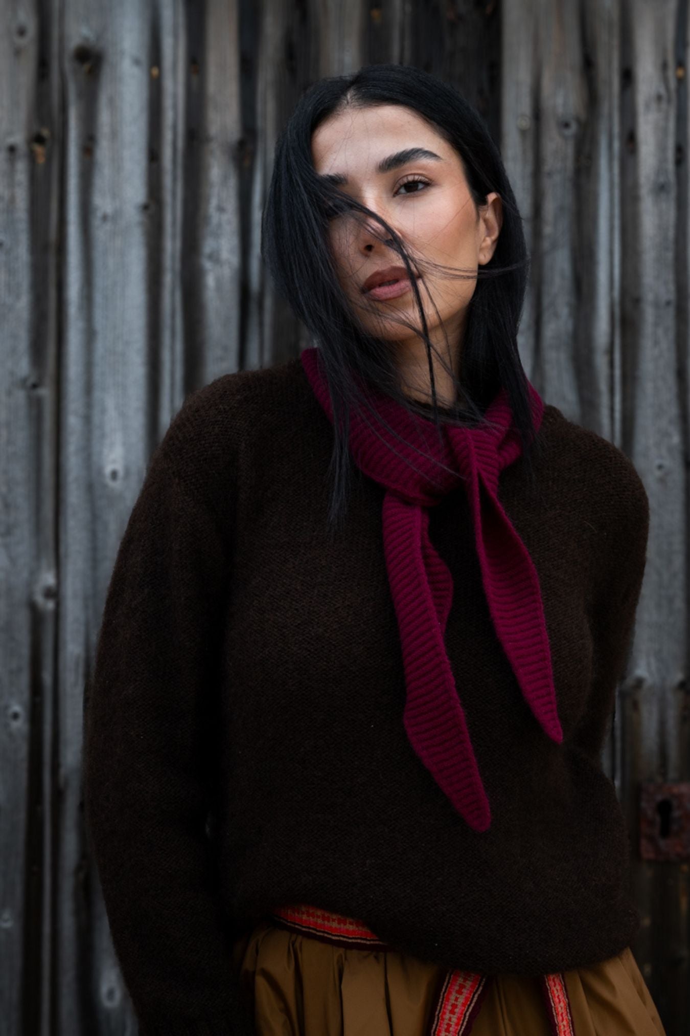 Diamond Cashmere Scarf A/W 2025