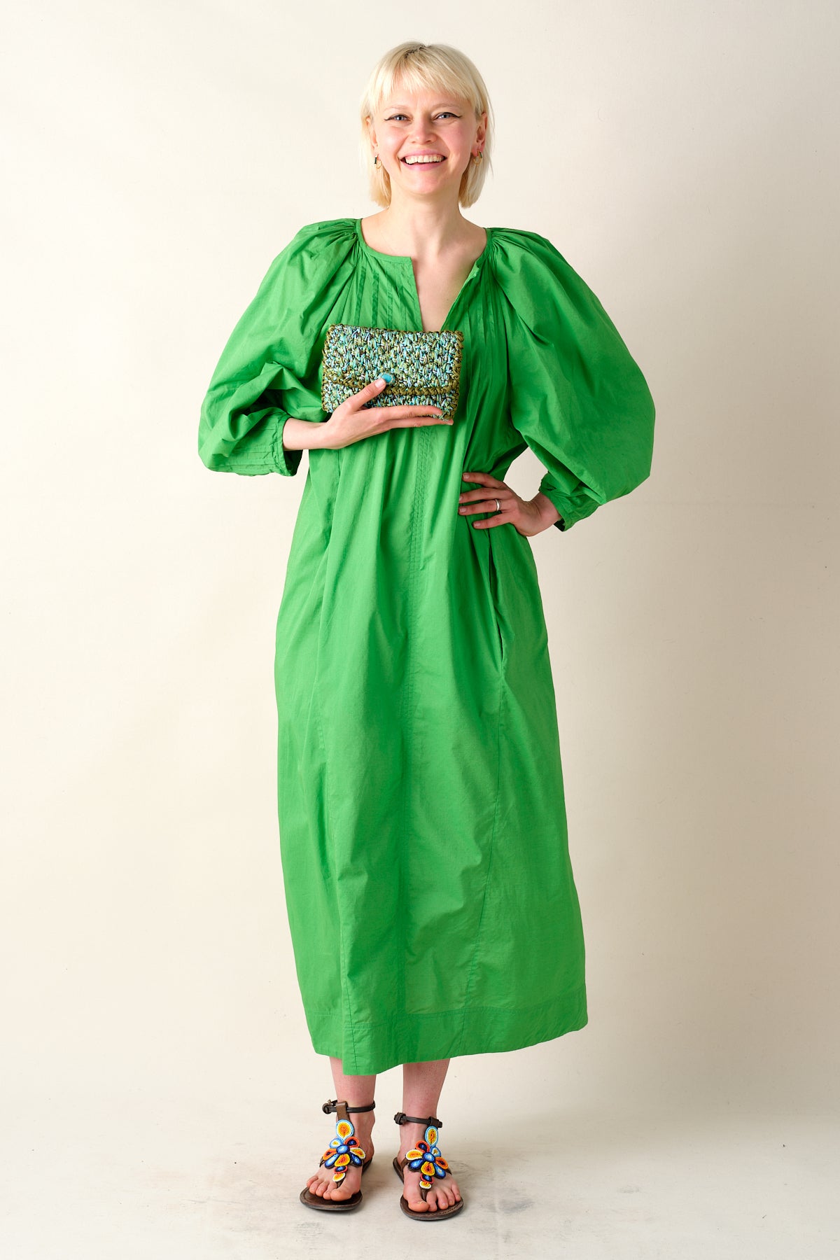 Anastasia Cotton Poplin Dress – Stoned & Waisted