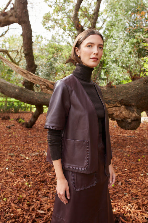 Jeanie Leather Jacket