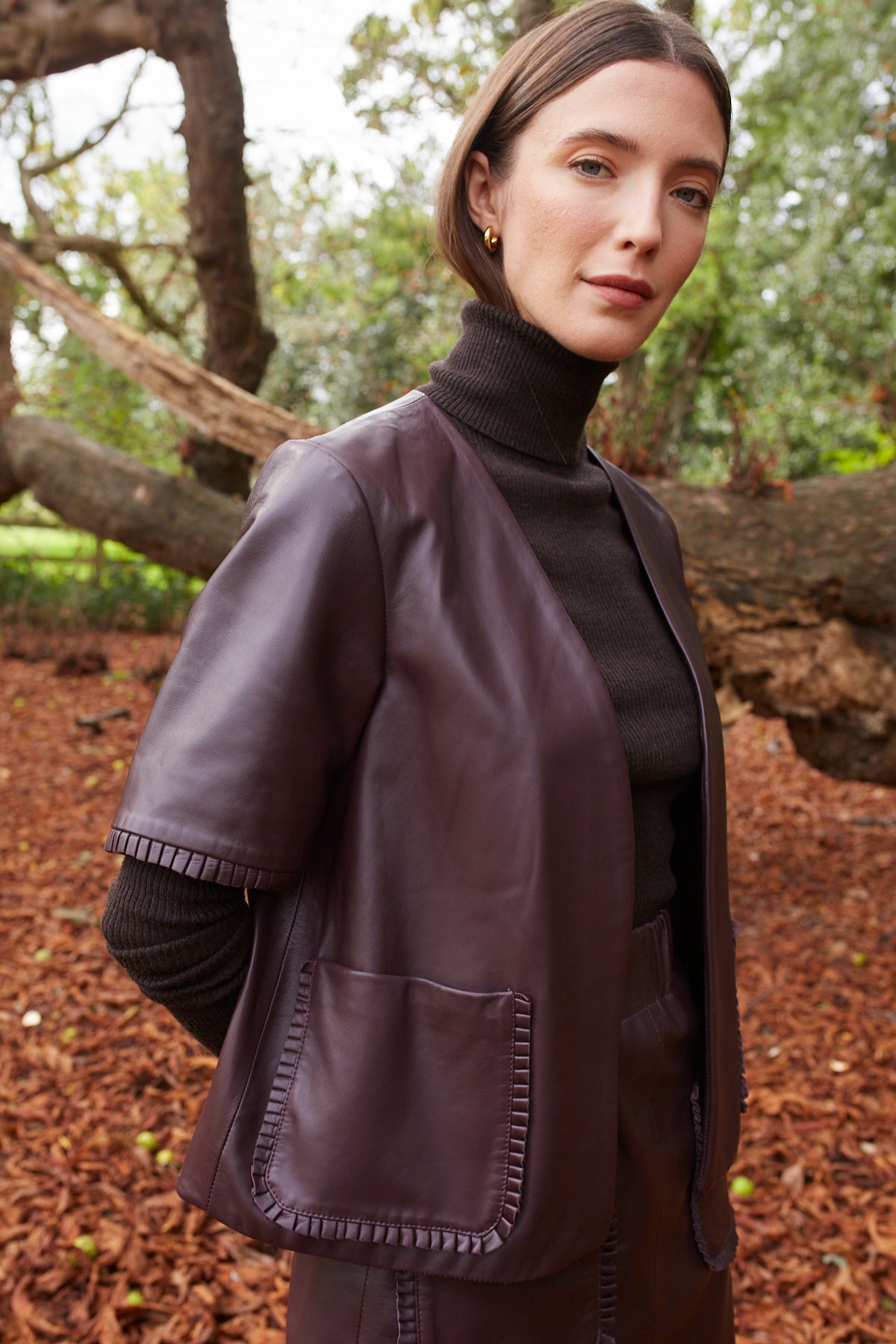 Jeanie Leather Jacket