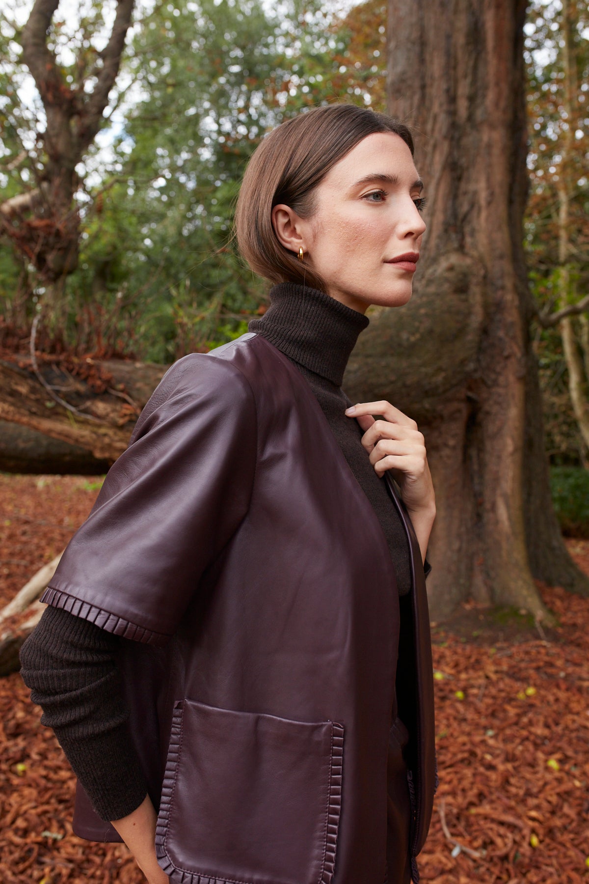 Jeanie Leather Jacket