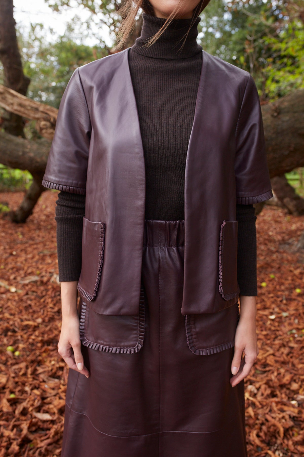 Jeanie Leather Jacket