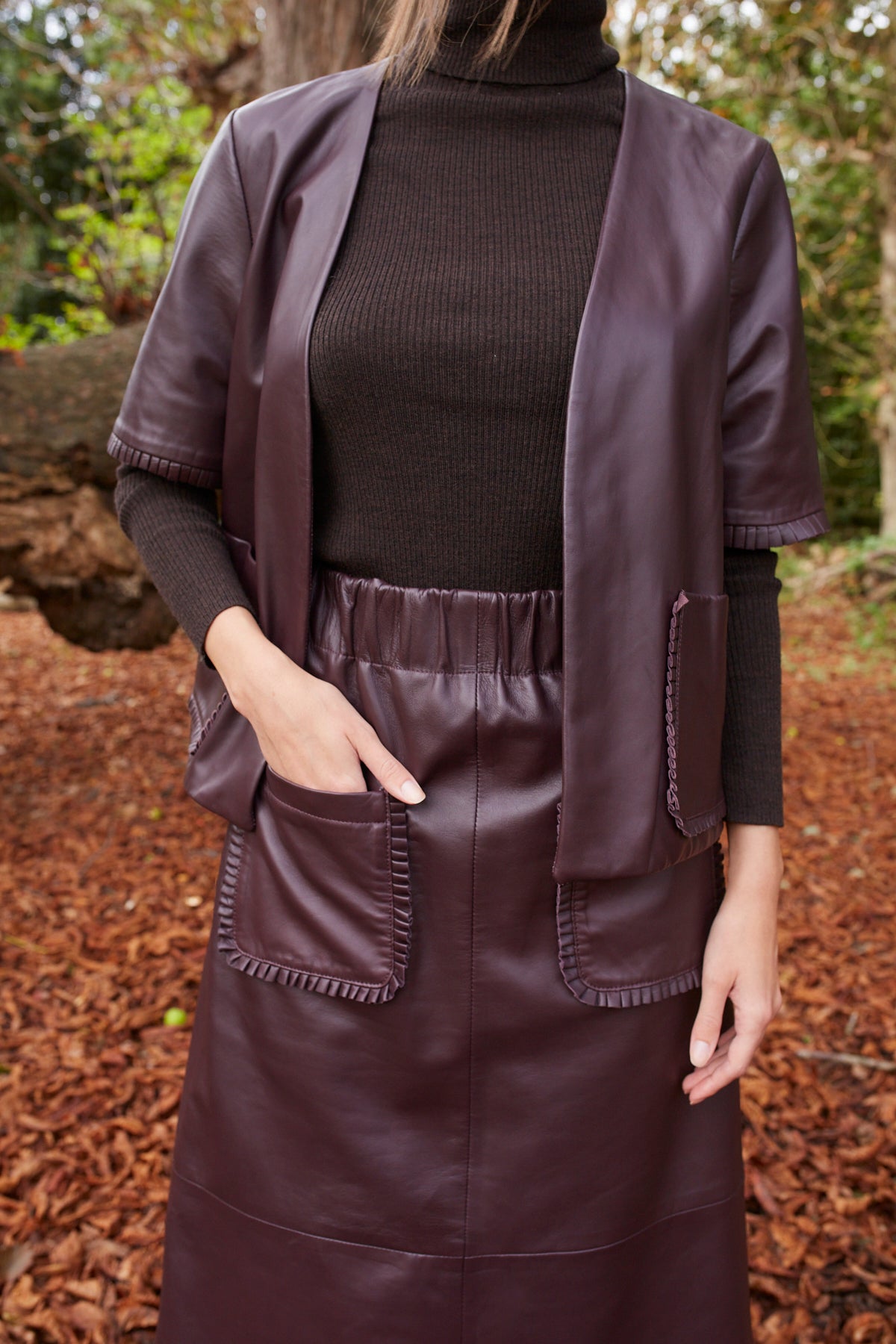 Jeanie Leather Jacket
