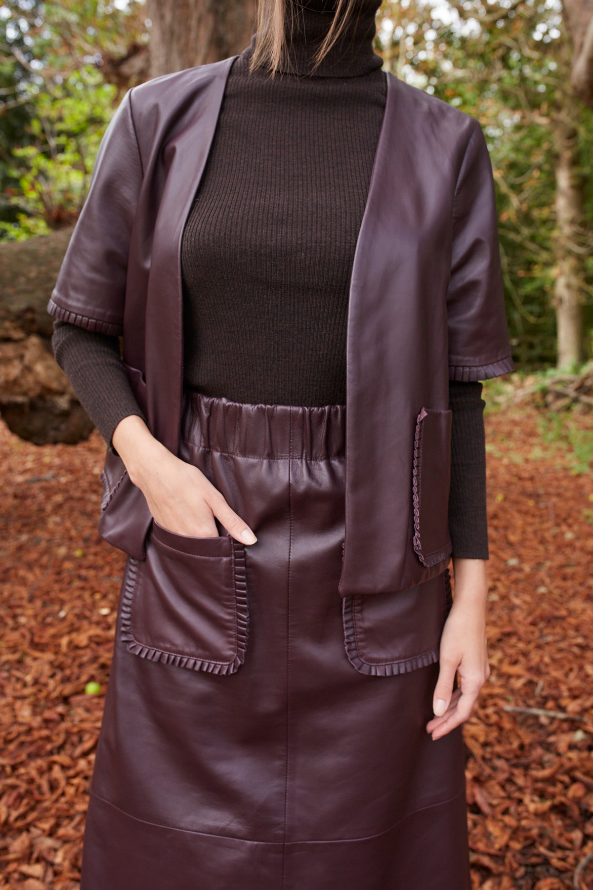 Jeanie Leather Jacket