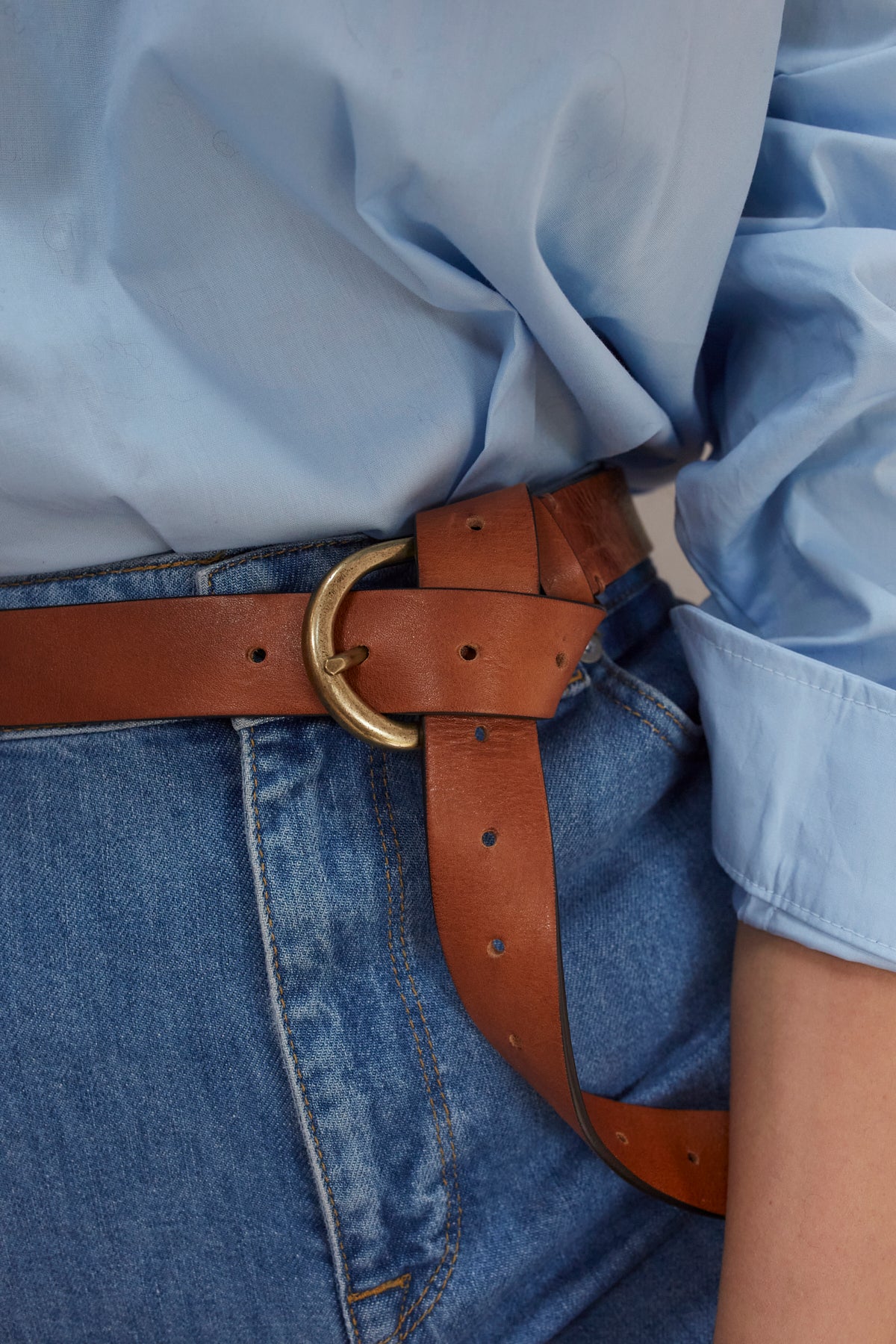 Horseshoe Buckle Belt