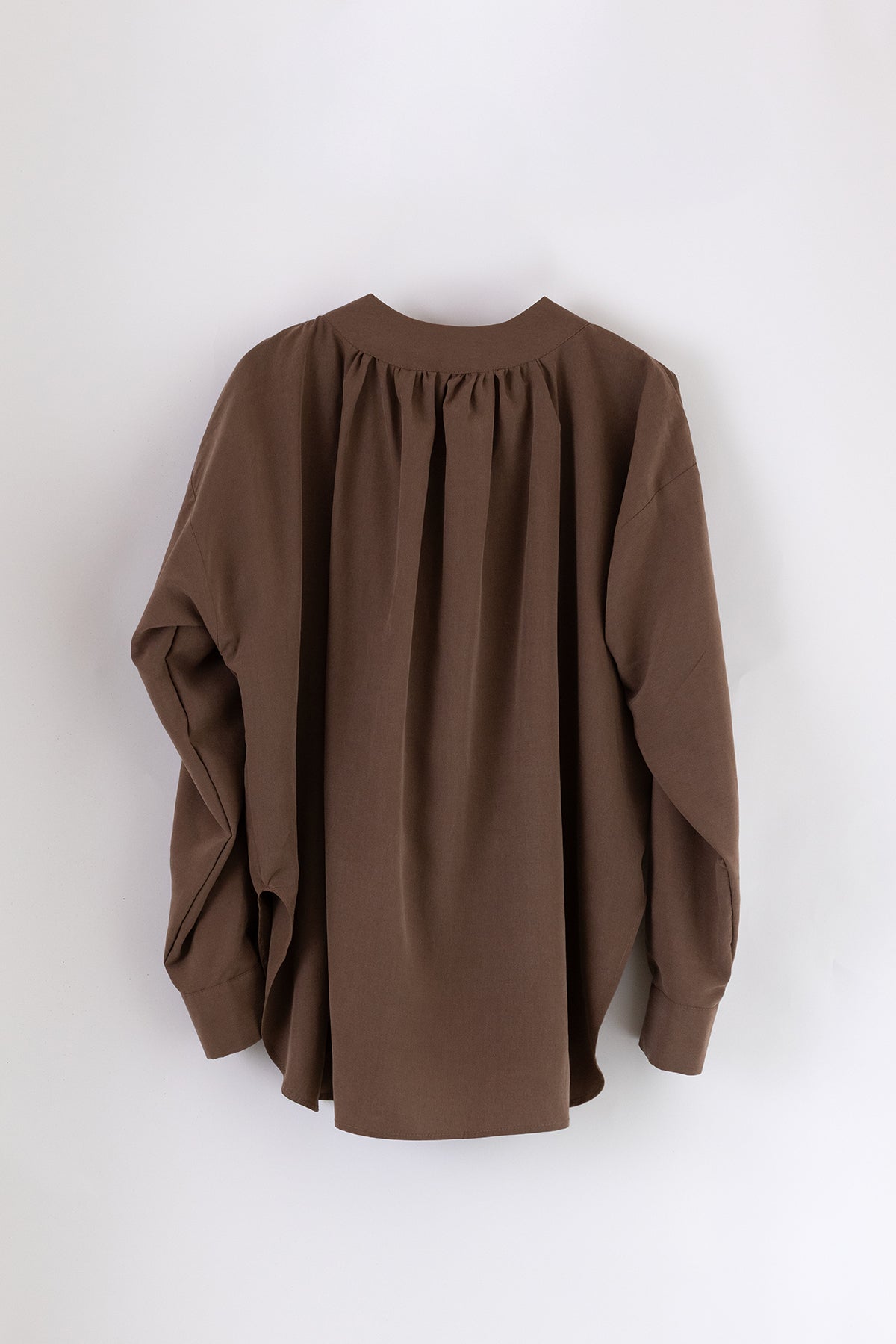 Raffy Nutmeg Viscose Blouse