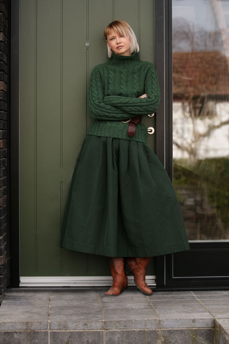 Cable Neck Jumper