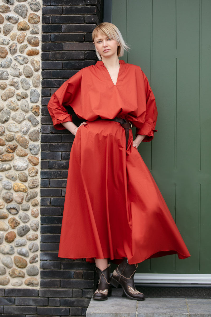 Hattie Shirt and Skirt Set