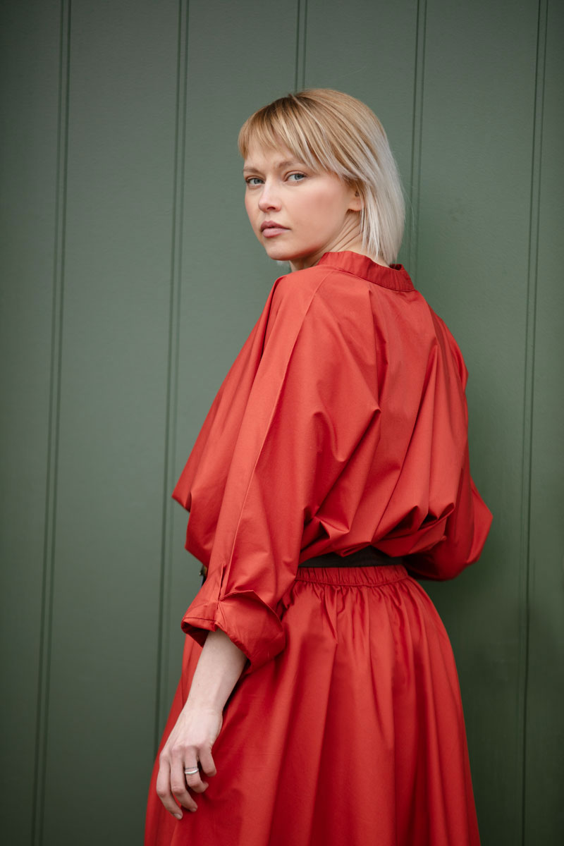 Hattie Shirt and Skirt Set