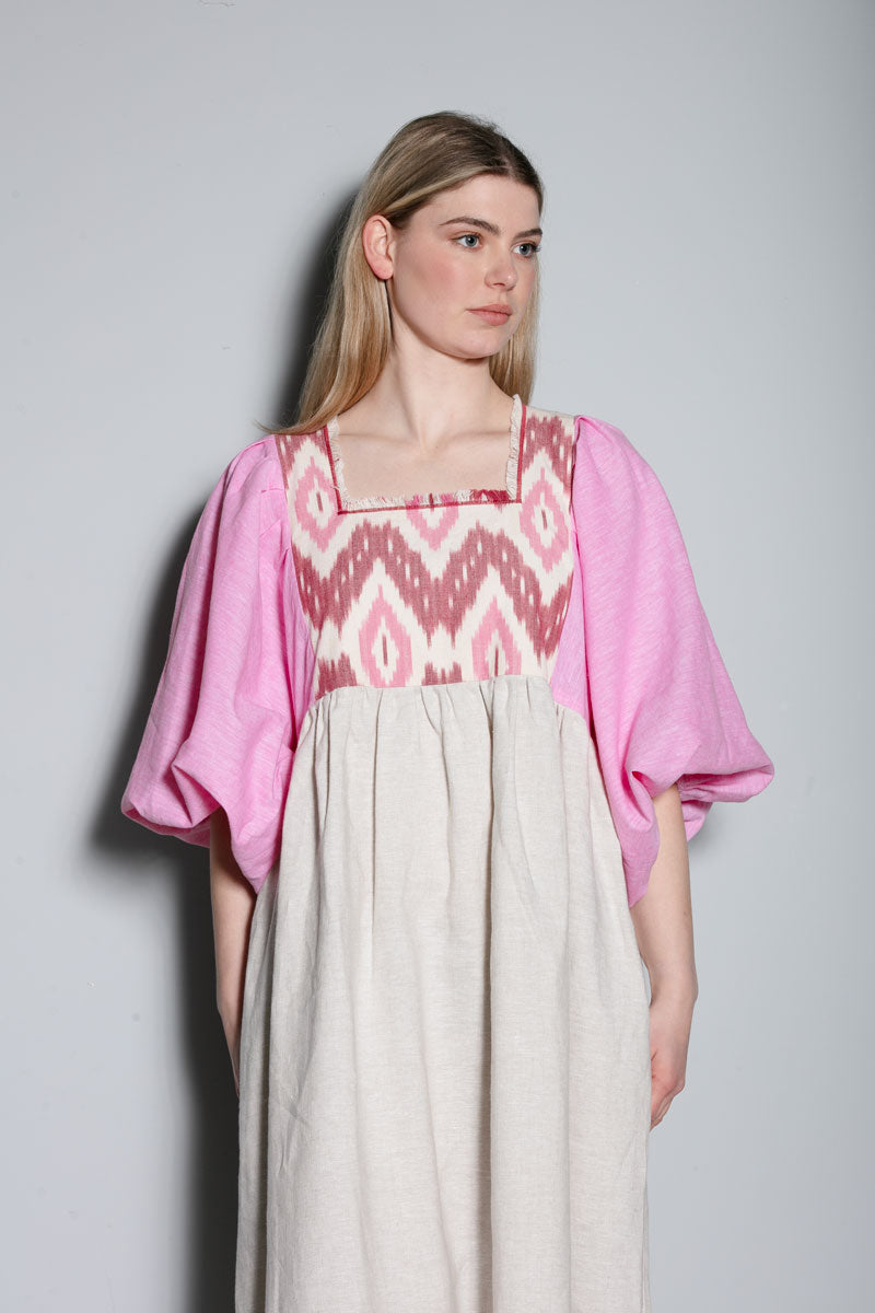 Pink Ikat