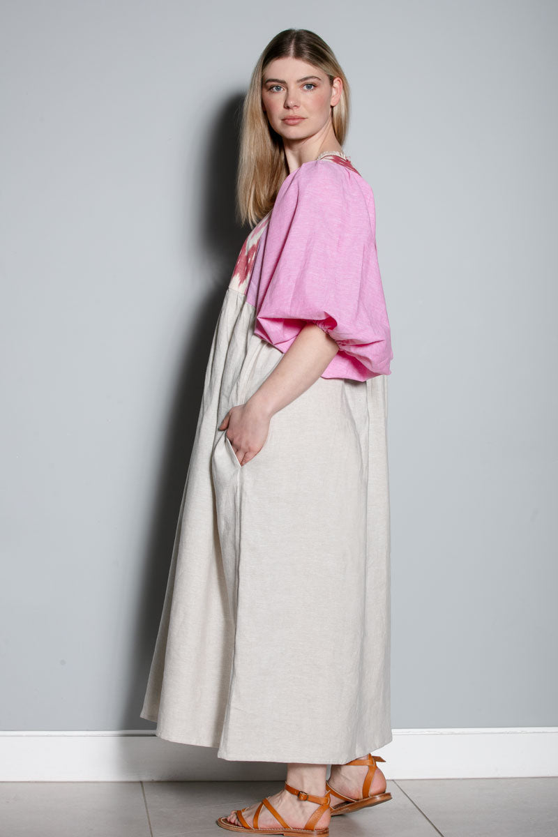 Pink Ikat
