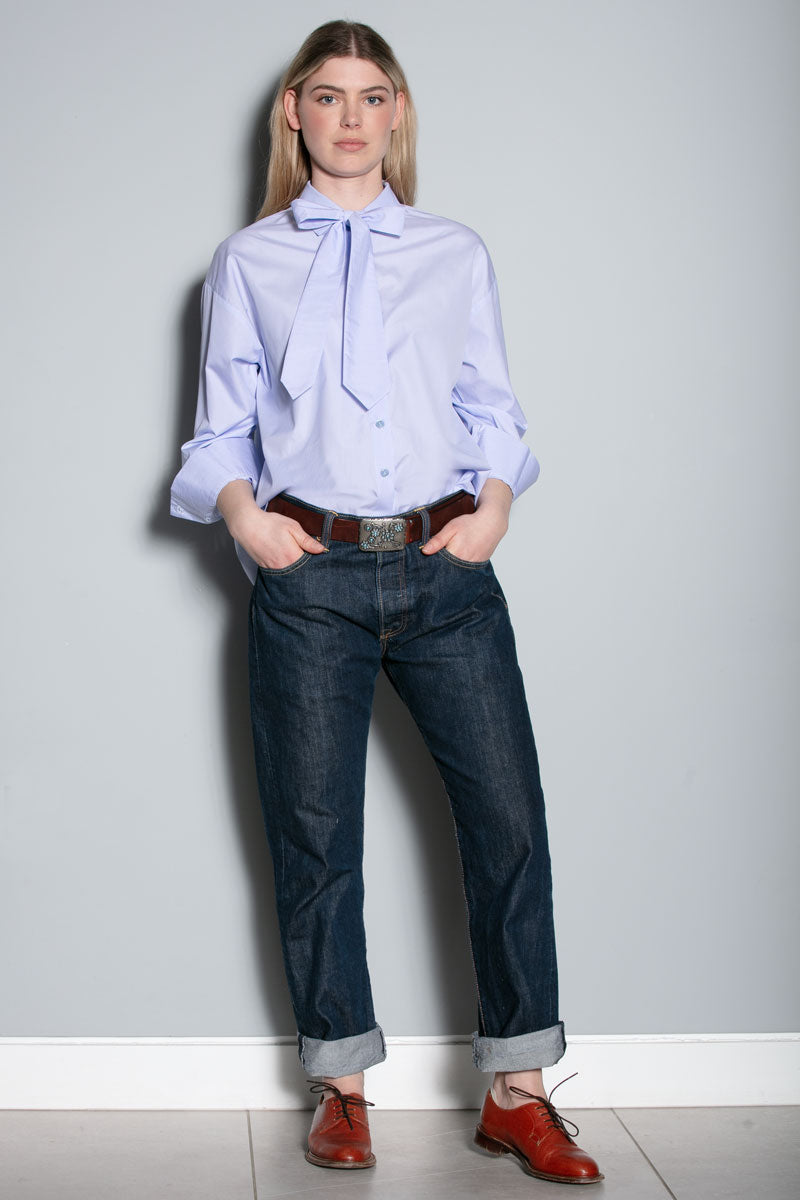 Secretariat Cotton Blouse