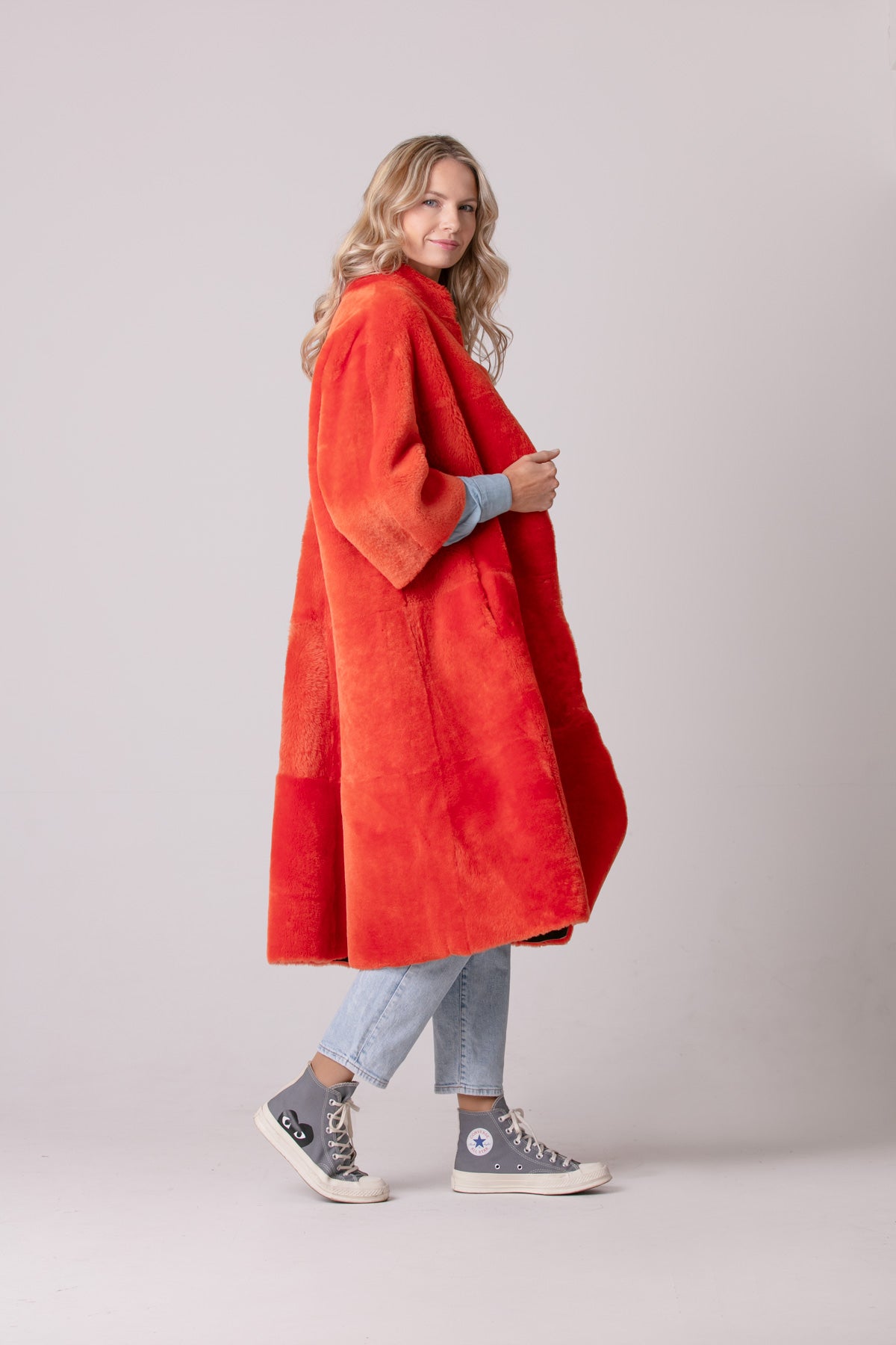 Rachel Shearling Coat – Stoned & Waisted
