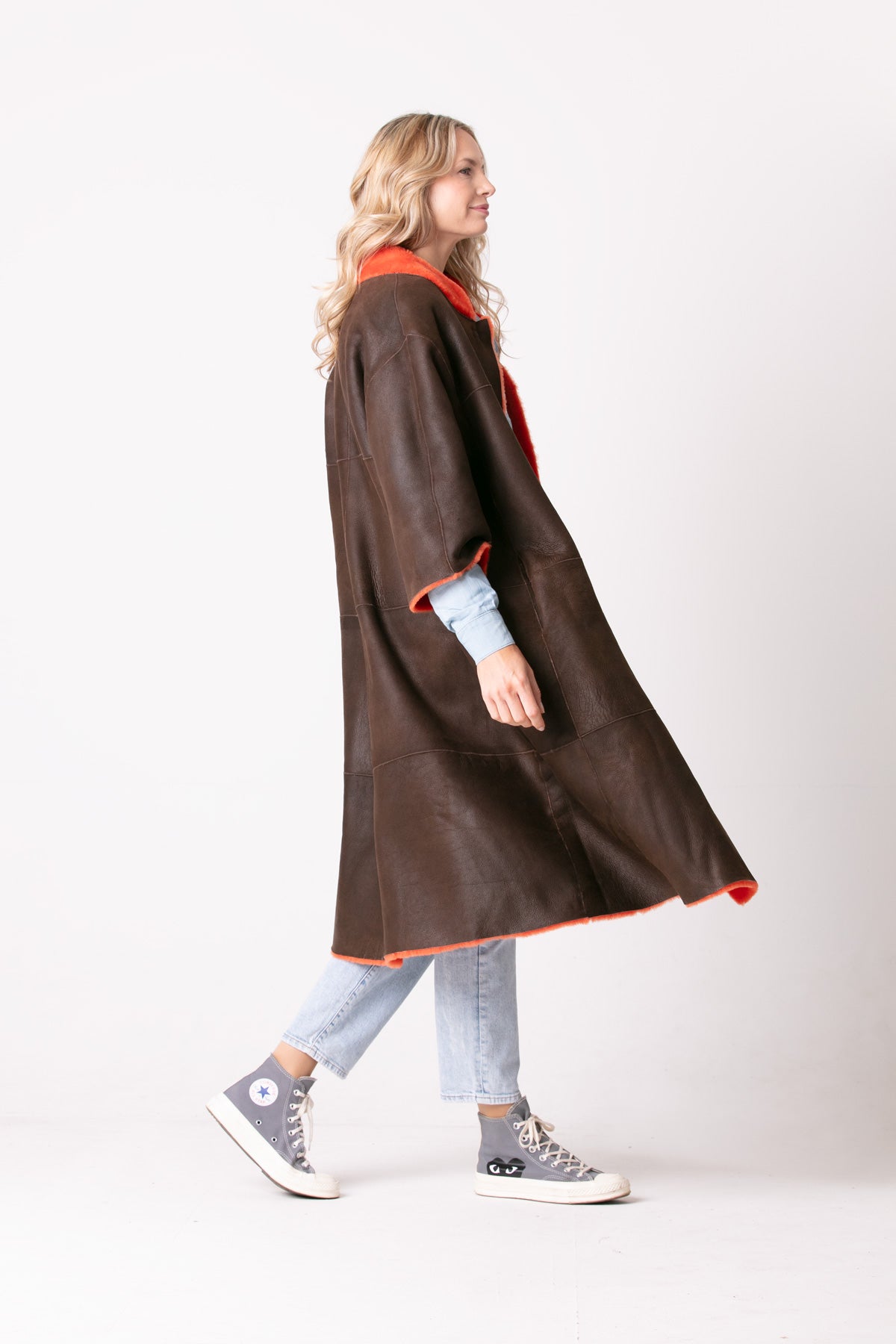 Rachel Shearling Coat – Stoned & Waisted