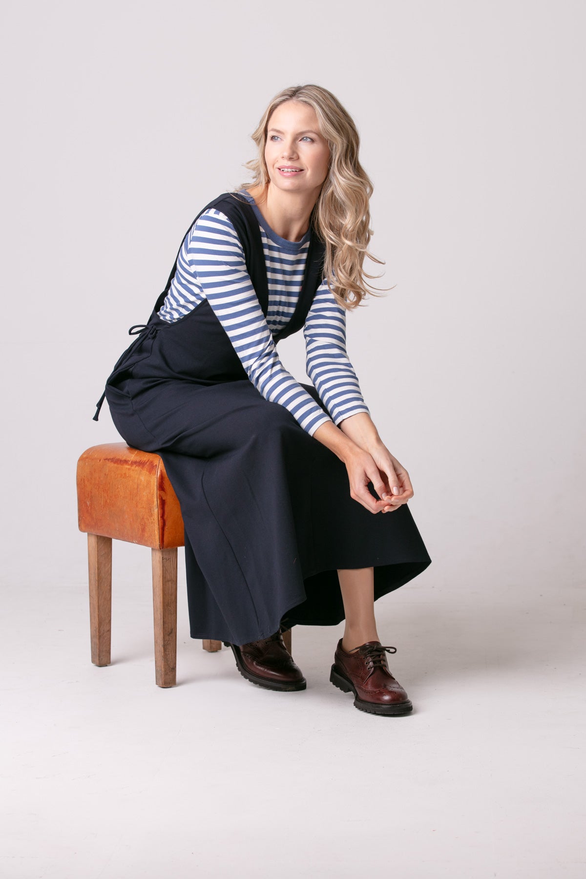 Pinafore Ponte Dress