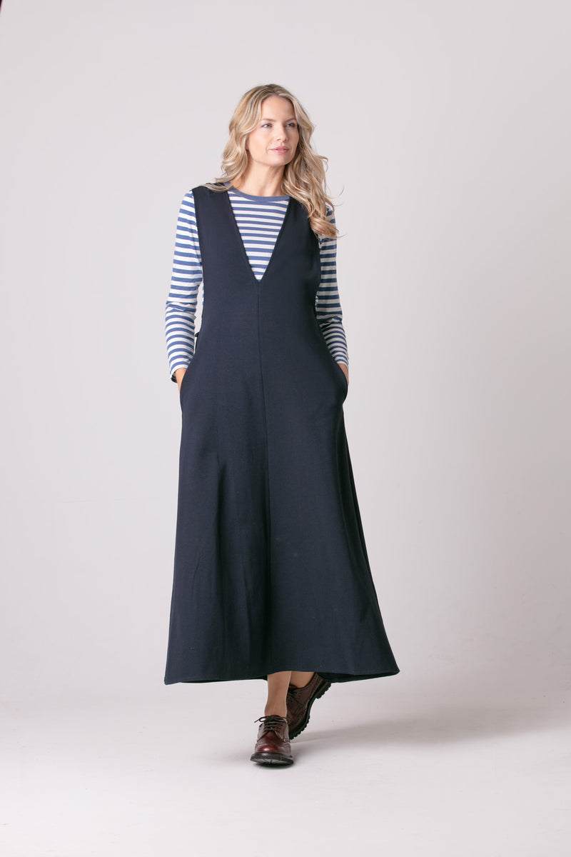 Pinafore Ponte Dress