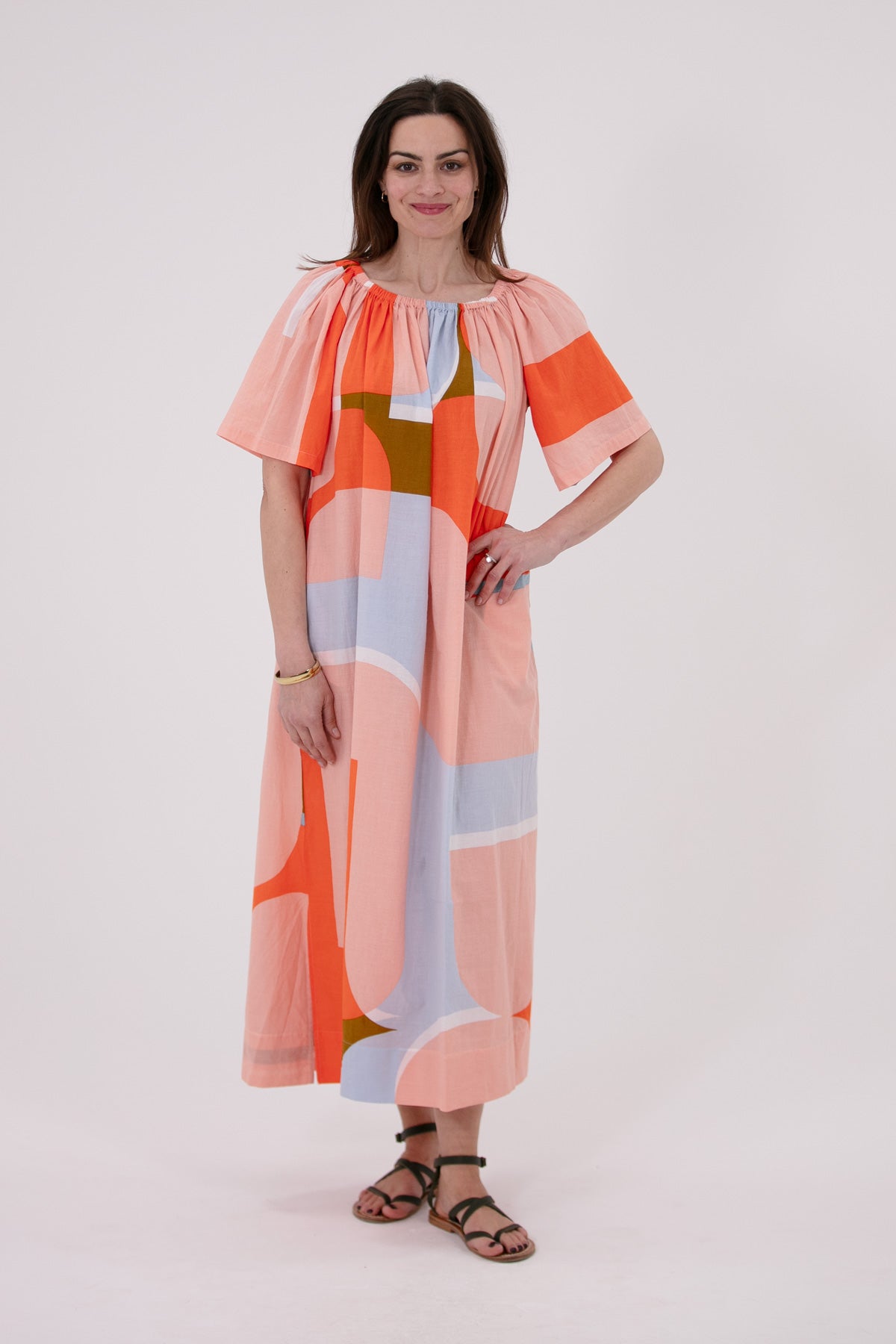 Palao Chance Orange Dress