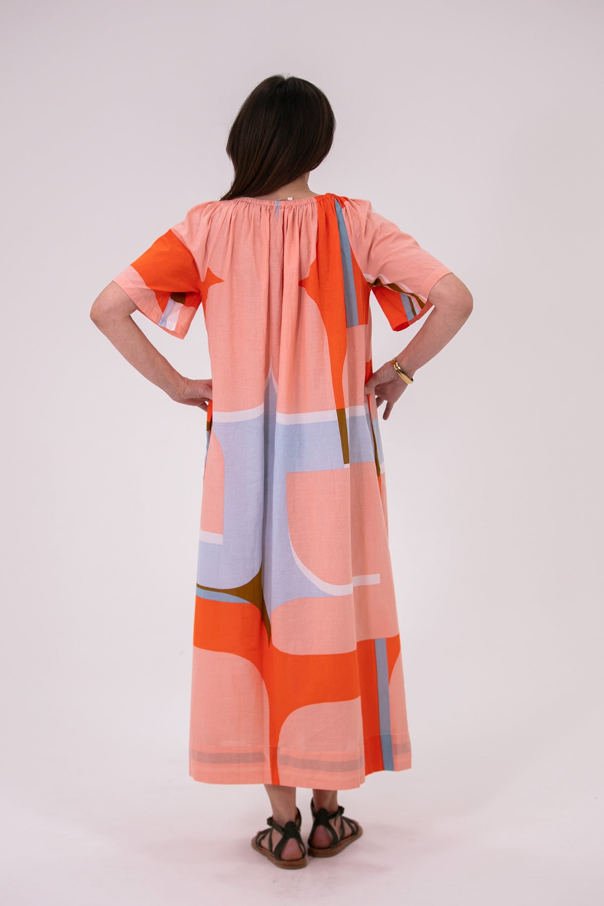 Palao Chance Orange Dress