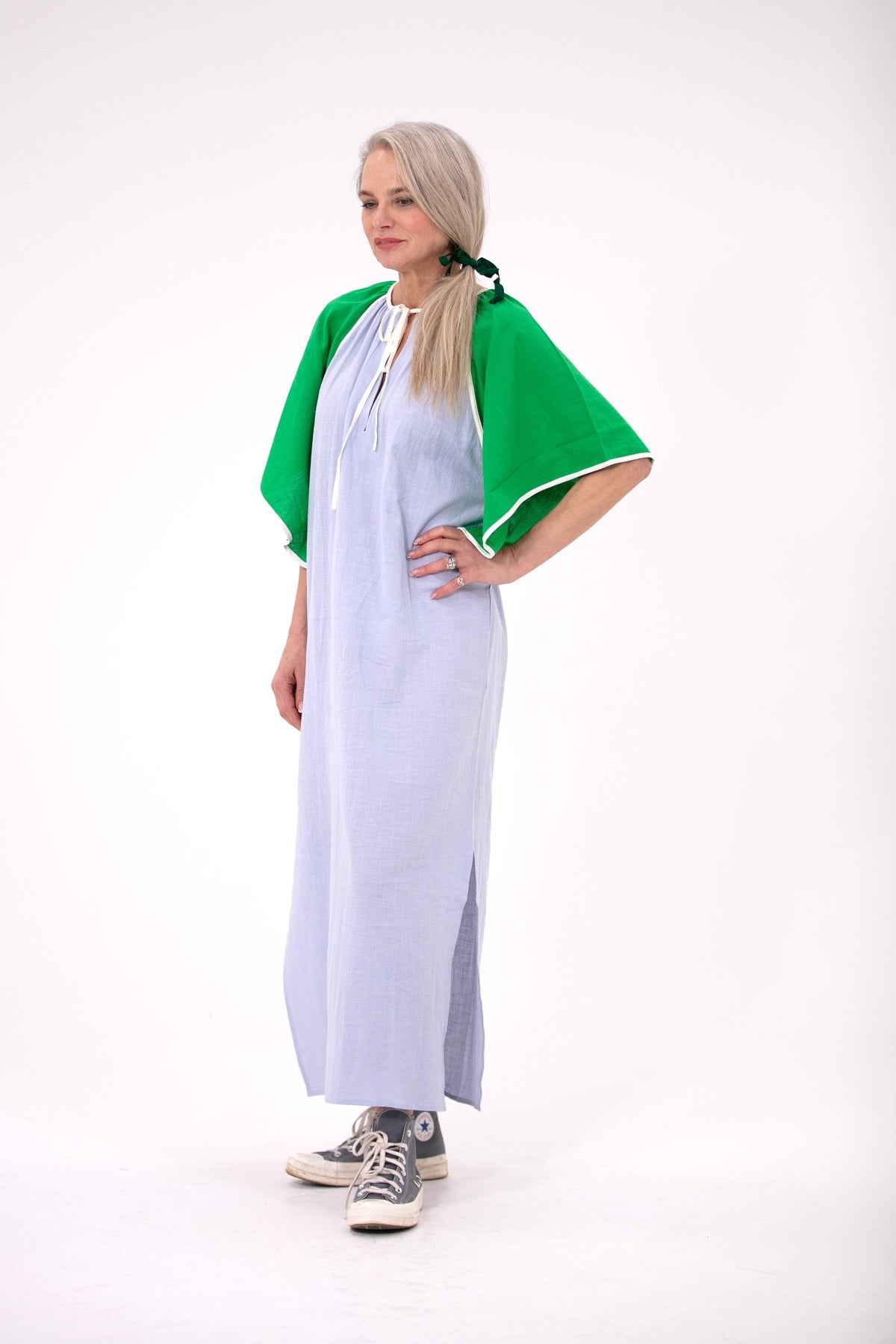Zephyr Dress - Blue & Green