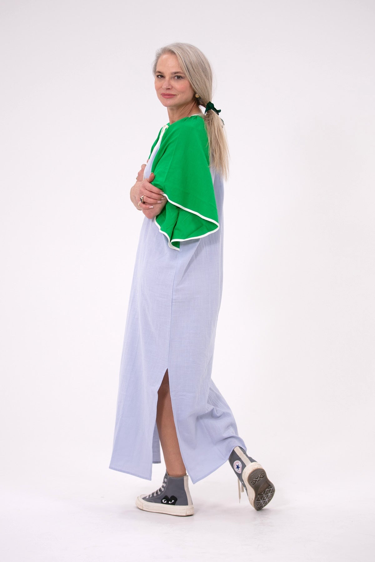 Zephyr Dress - Blue & Green