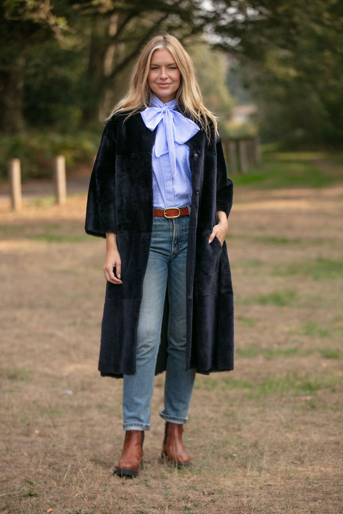 Rachel Shearling Coat