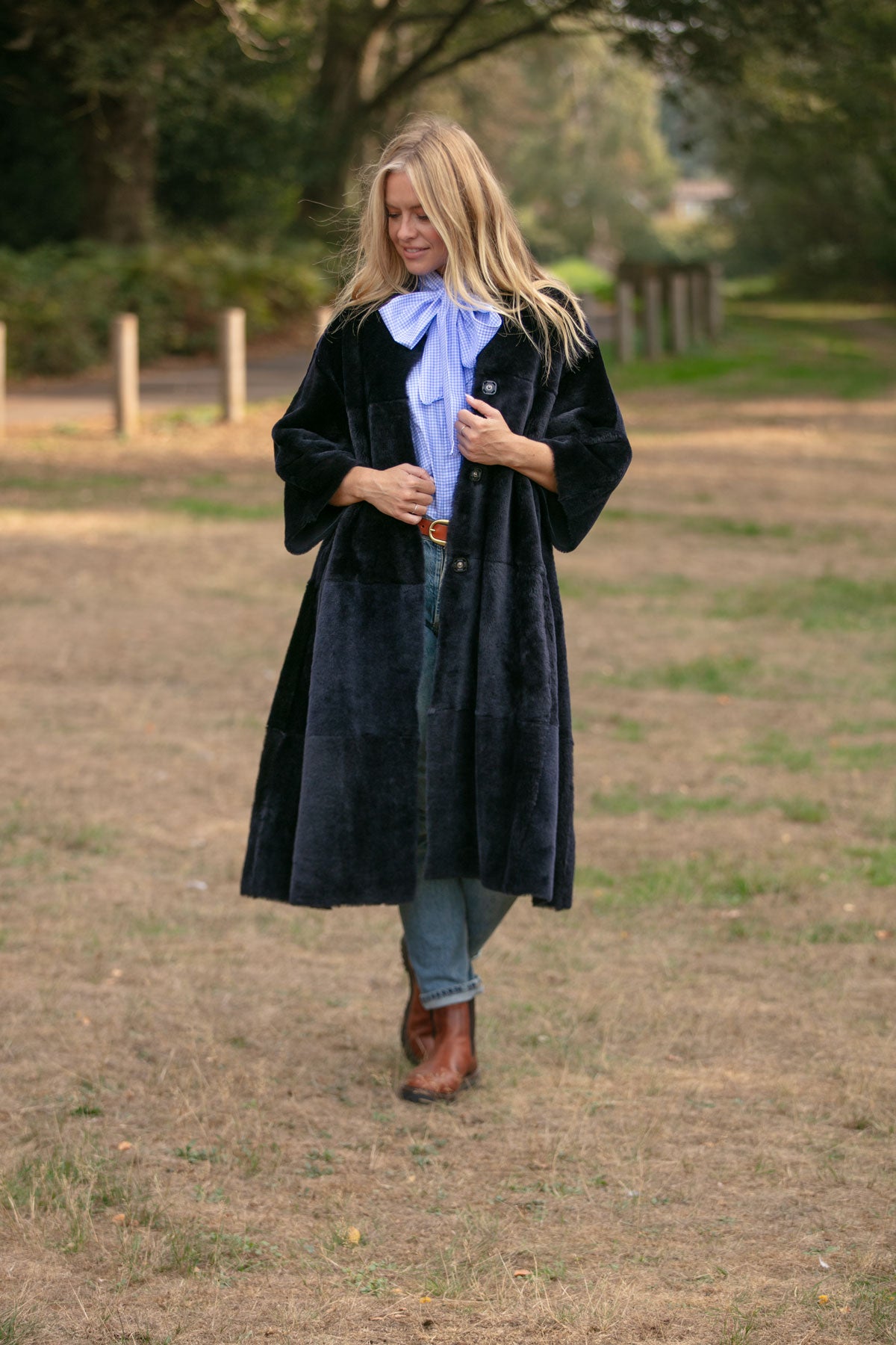 Louisa Shearling Coat
