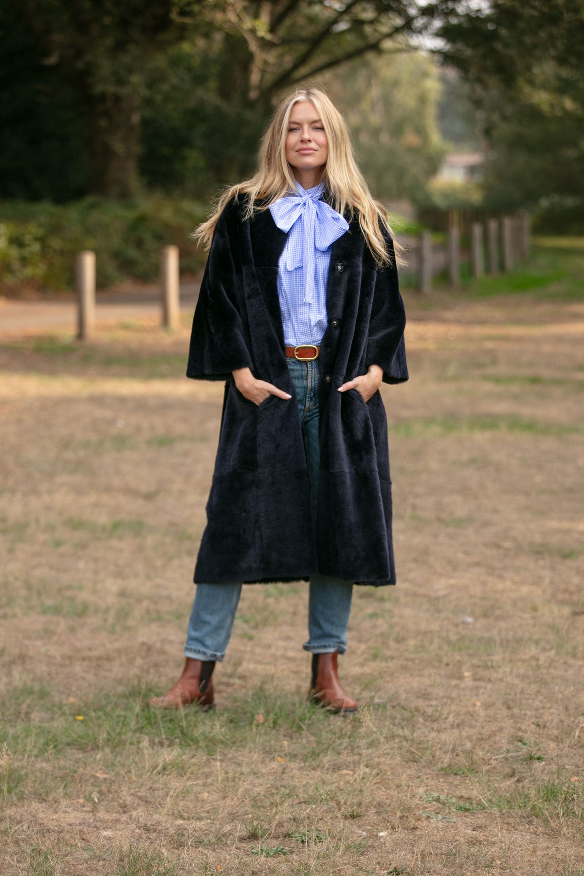 Louisa Shearling Coat