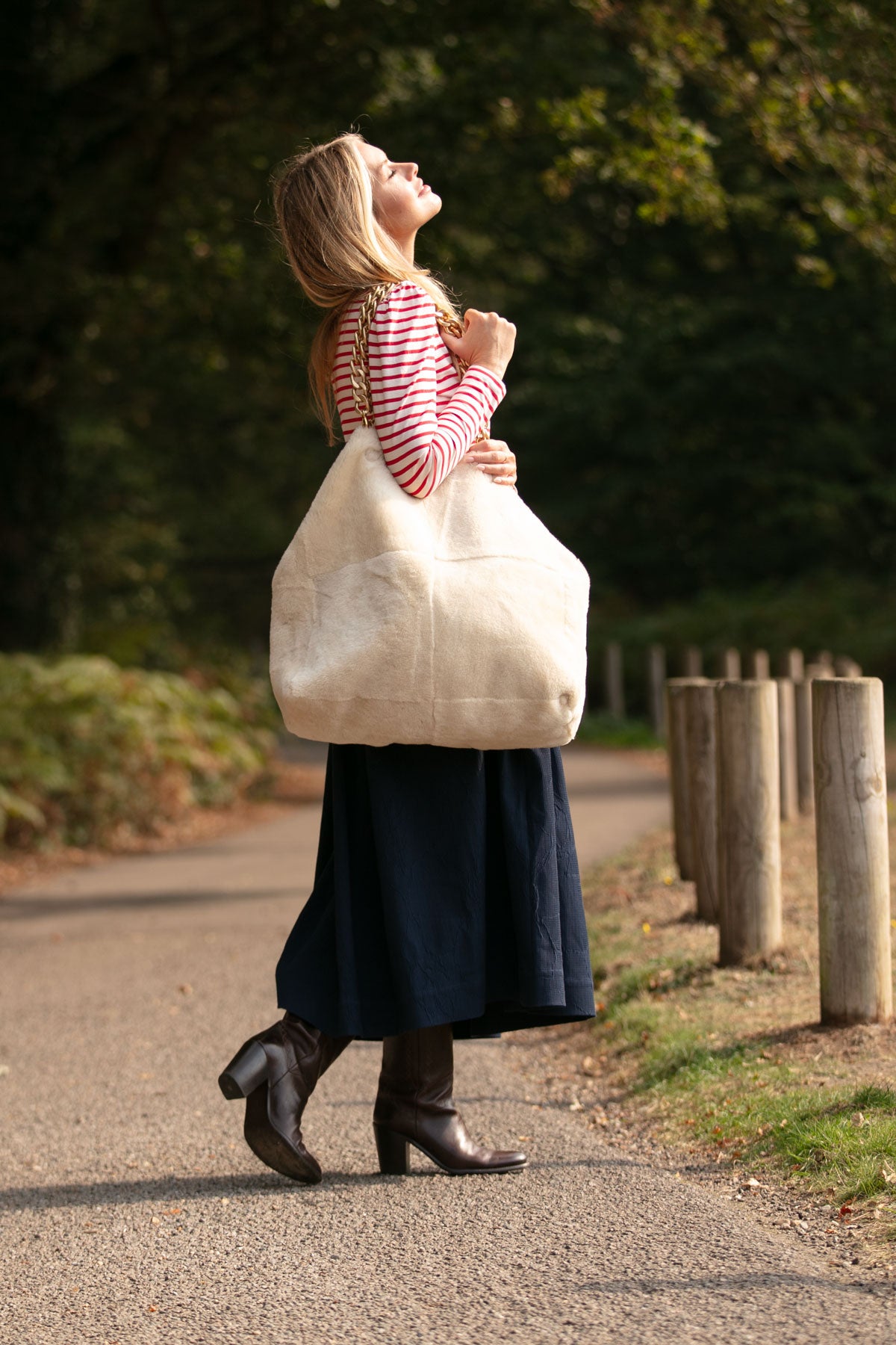Shearling Bag