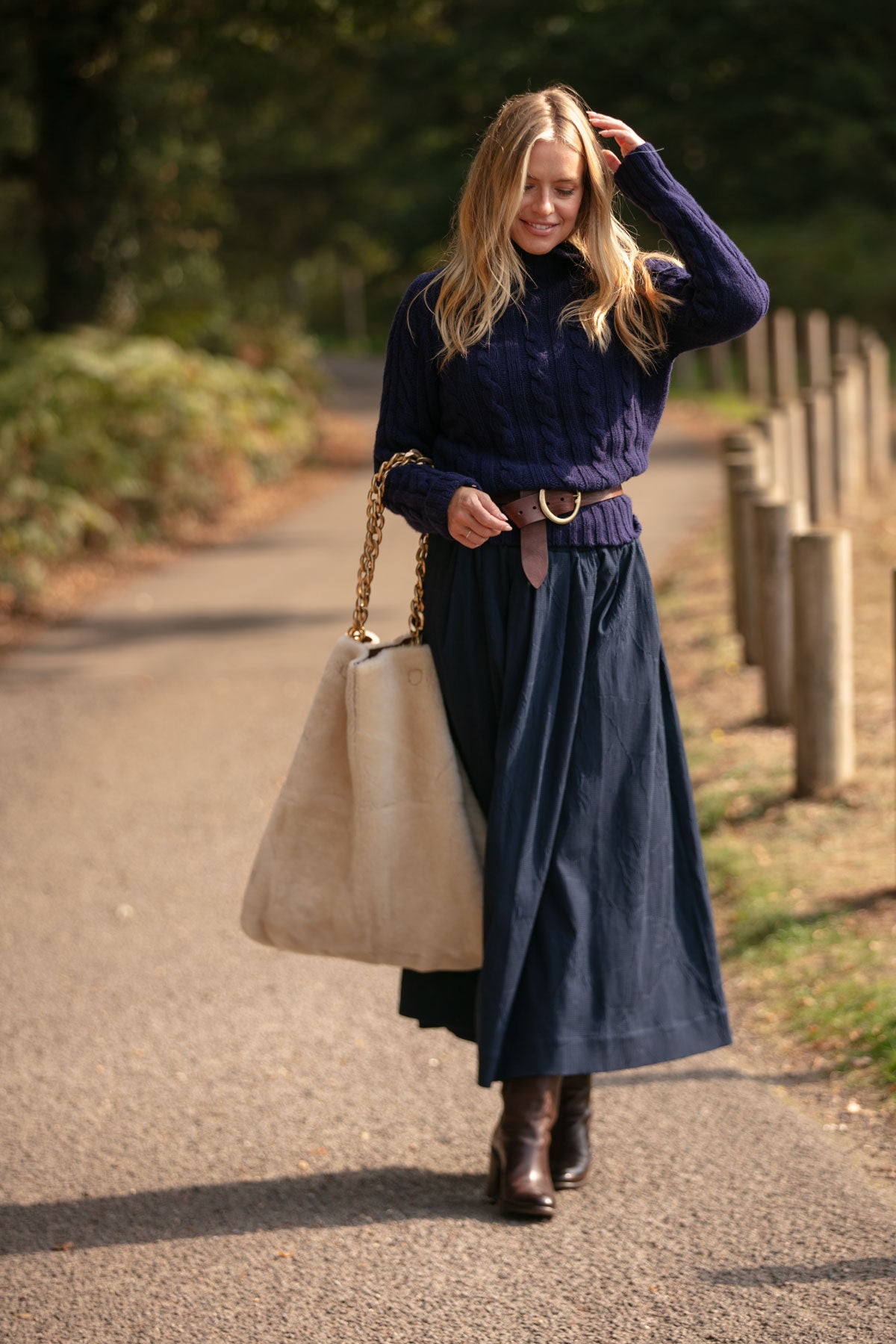 Shearling Bag