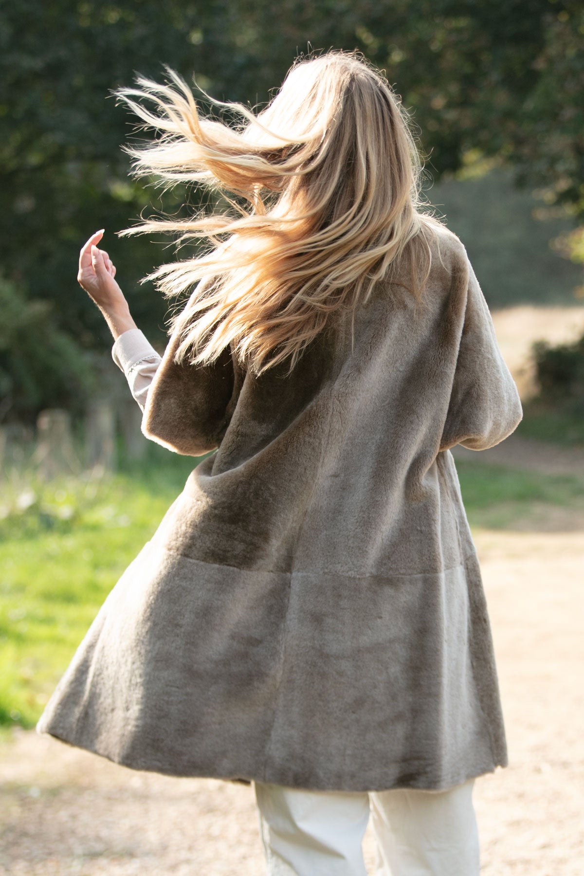 Louisa Shearling Coat