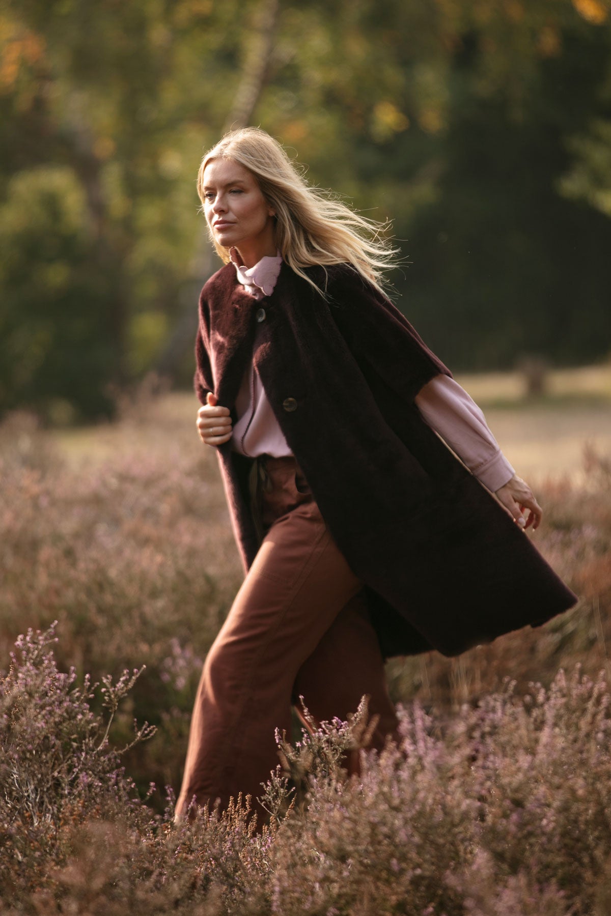 Louisa Shearling Coat