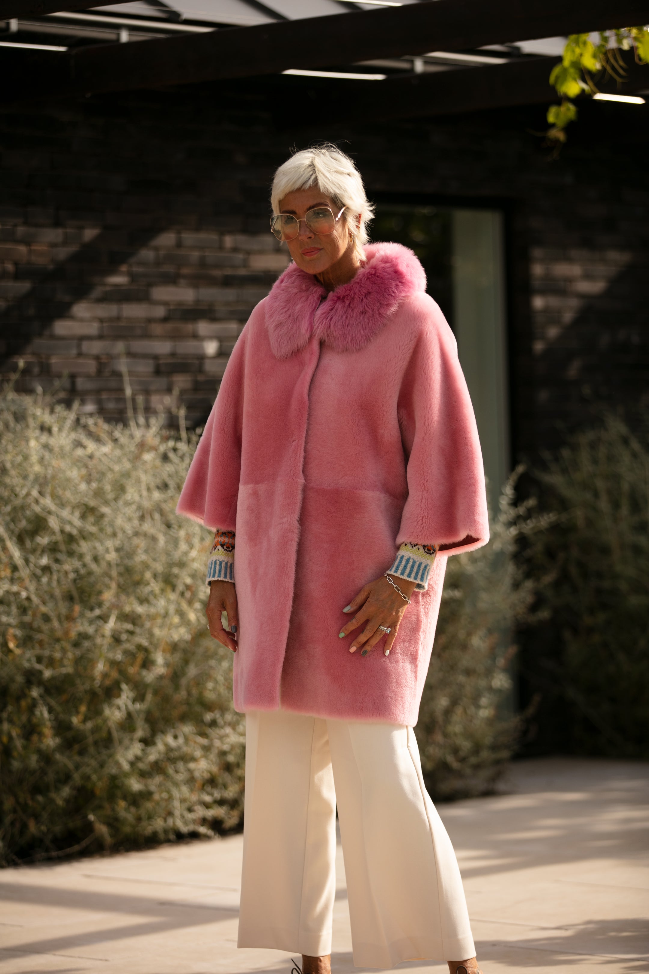 Teddy Shearling Coat - Sample Sale