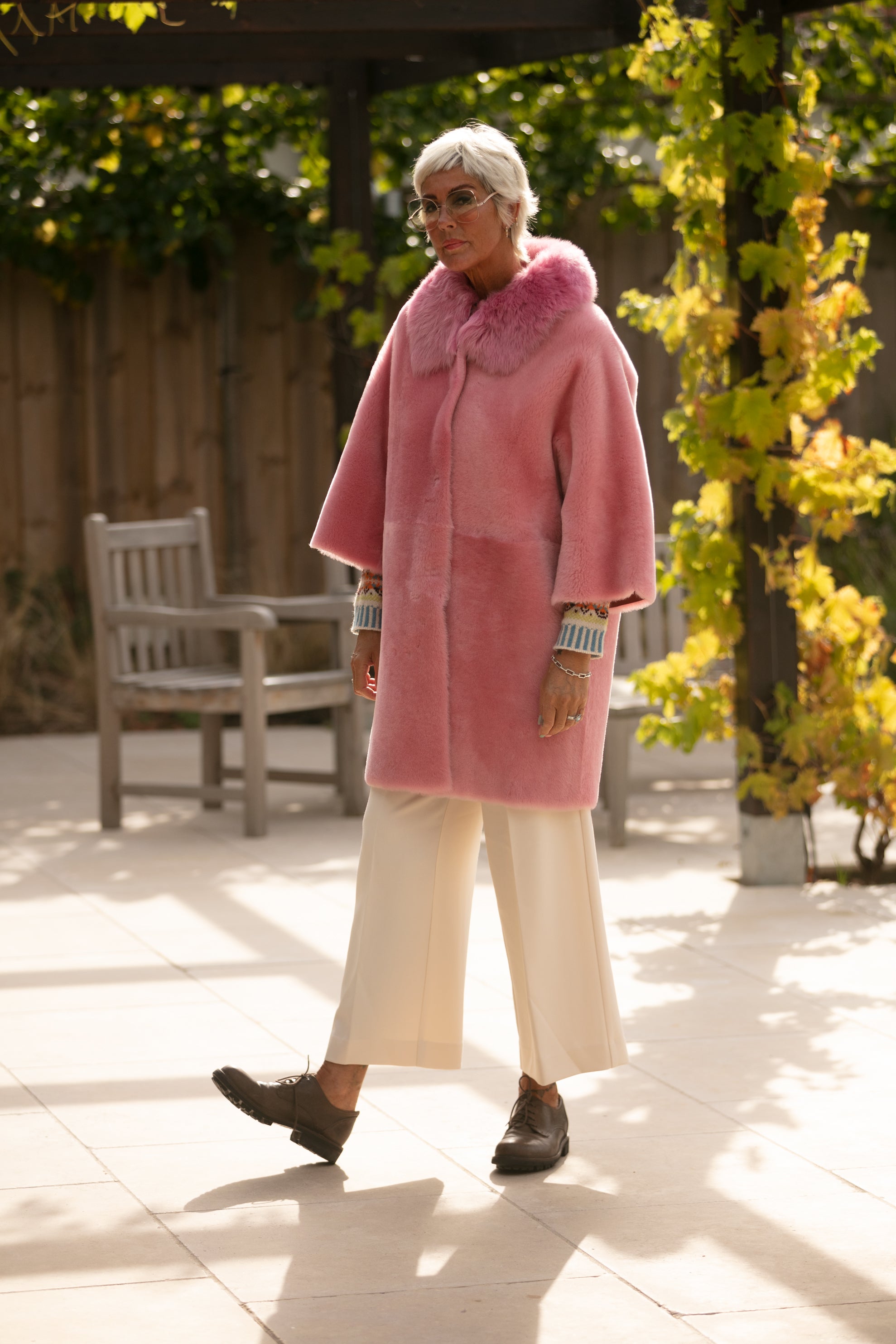 Teddy Shearling Coat - Sample Sale