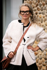 49.  Ursula Shearling Jacket - January 2025 Sale