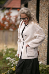 49.  Ursula Shearling Jacket - January 2025 Sale