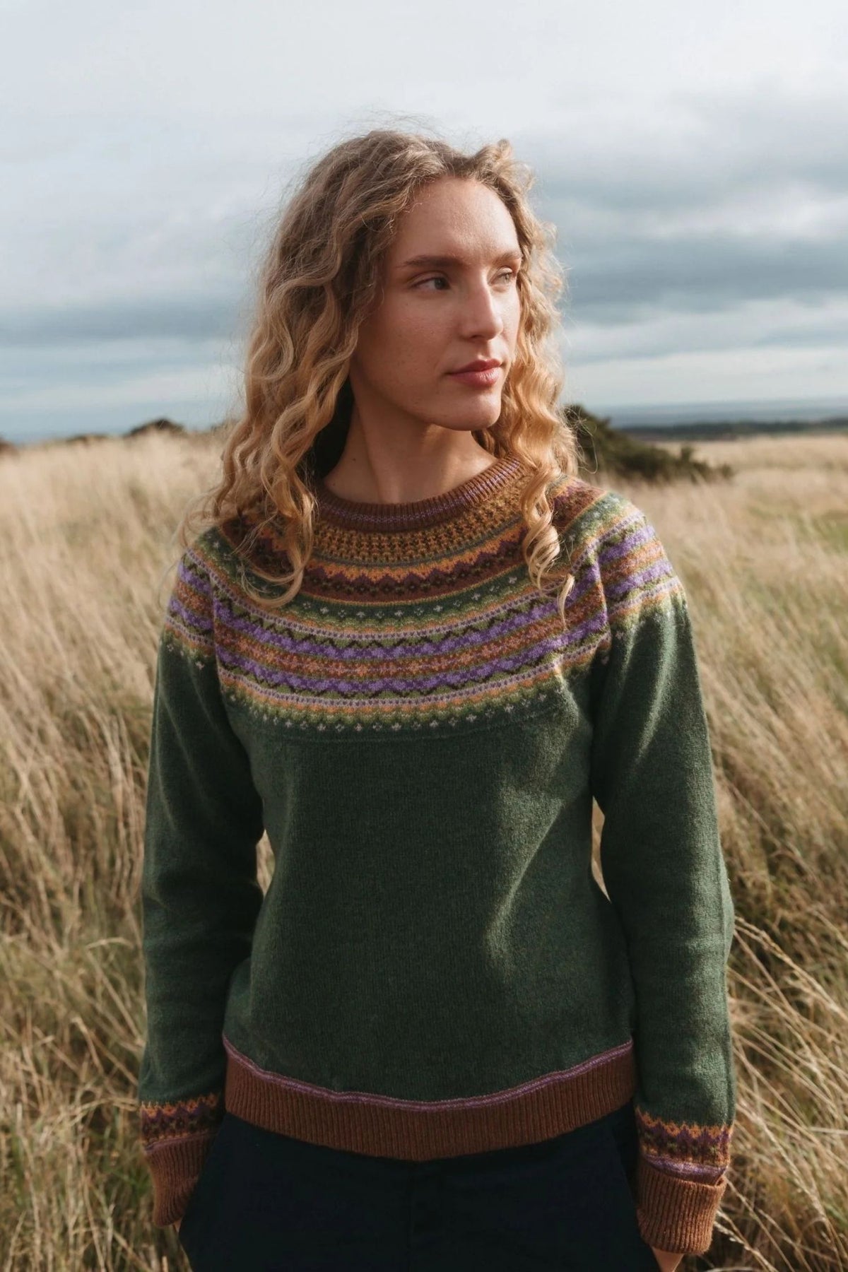 Alpine Sweater Thistle