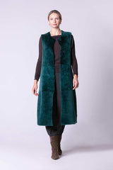 India Shearling Waistcoat