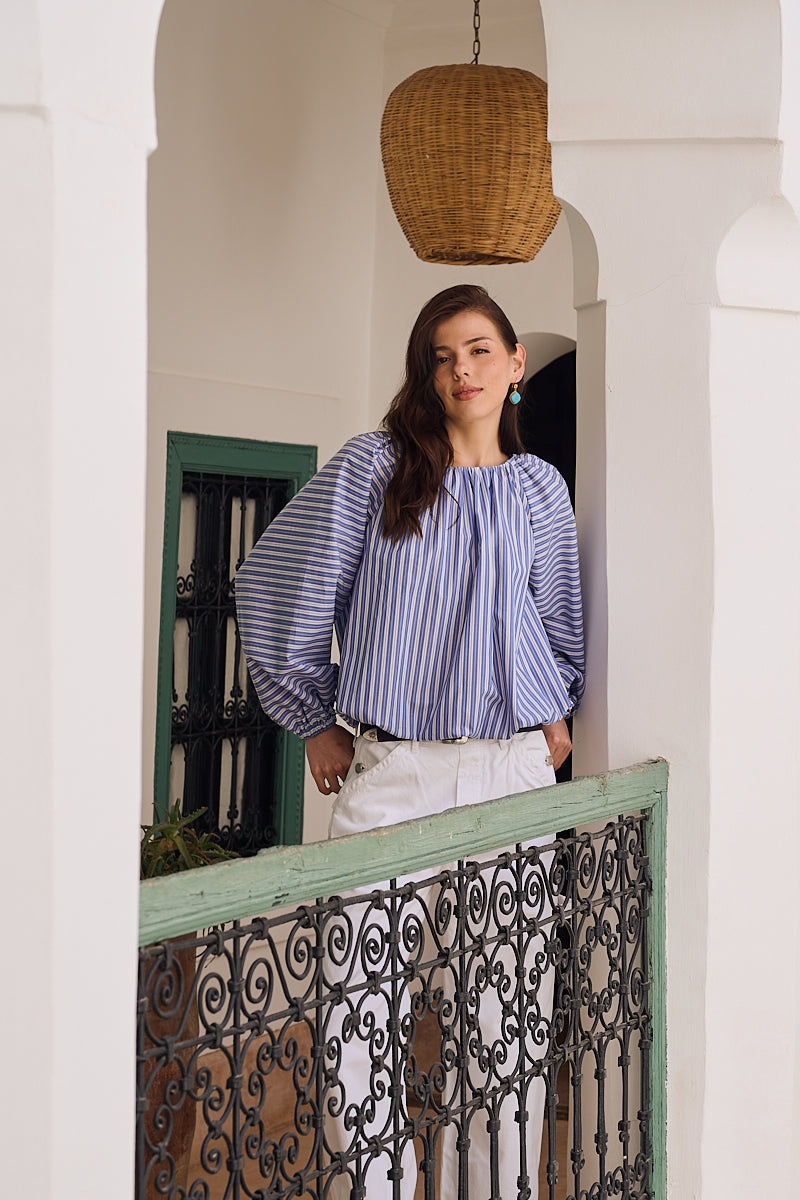 Mitty Cotton Blouse