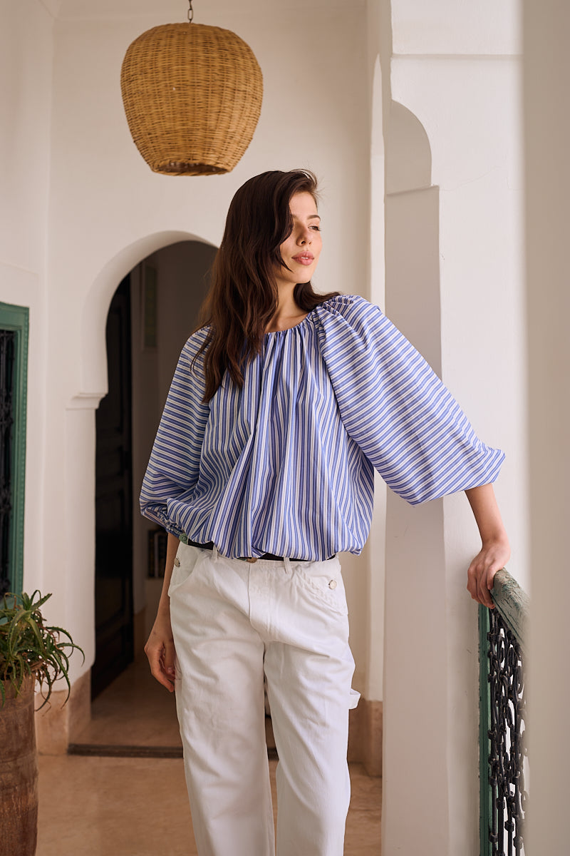 Mitty Cotton Blouse