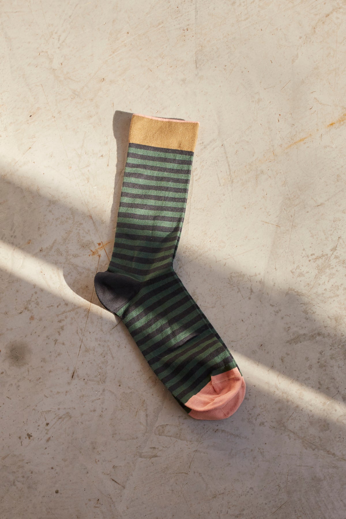 Socks - Rayures Faux Noir