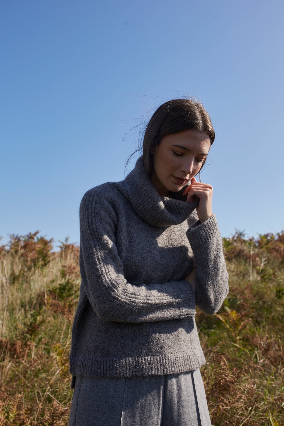 Baby Alpaca Turtle Neck Sweater