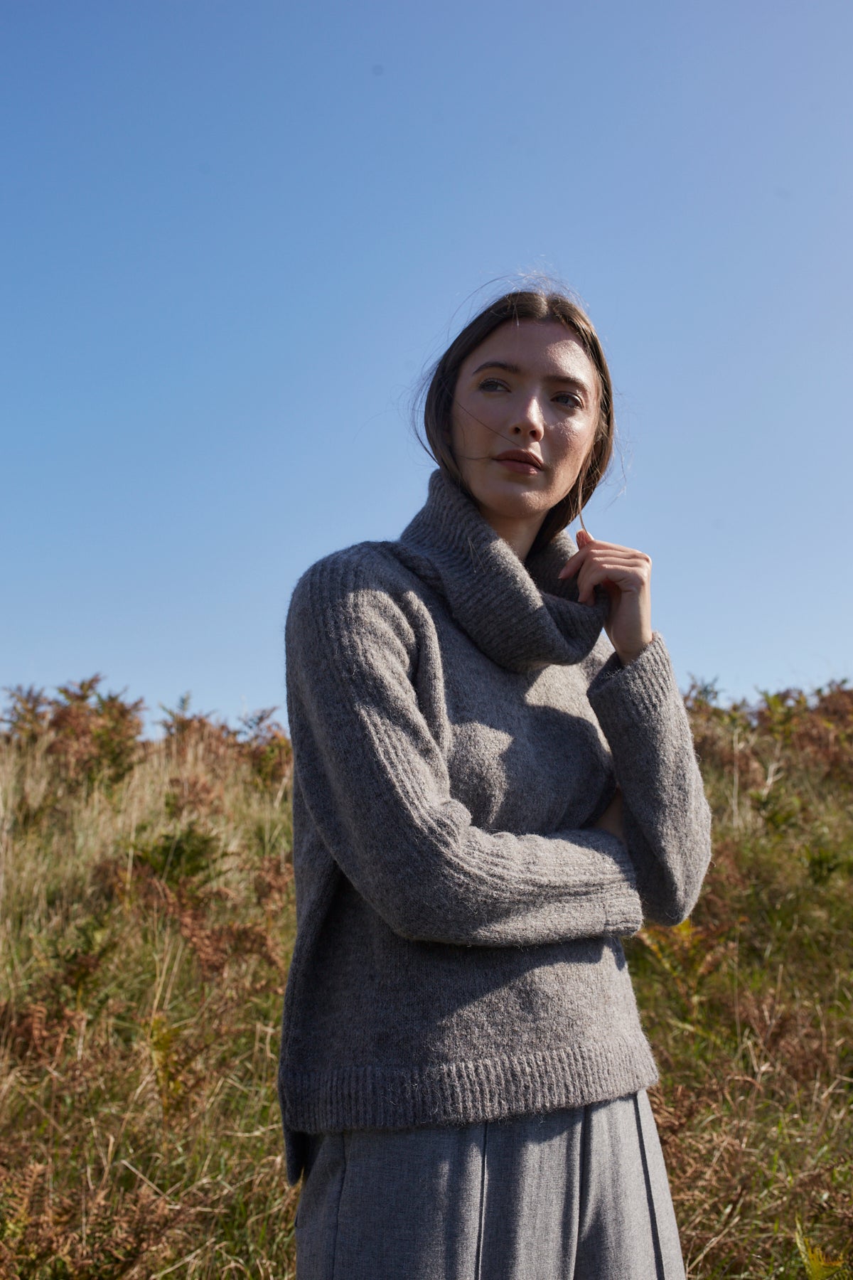 Baby Alpaca Turtle Neck Sweater