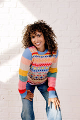 Polly Fair isle Crew Jumper