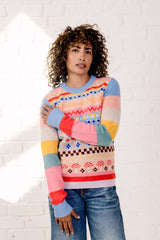 Polly Fair isle Crew Jumper