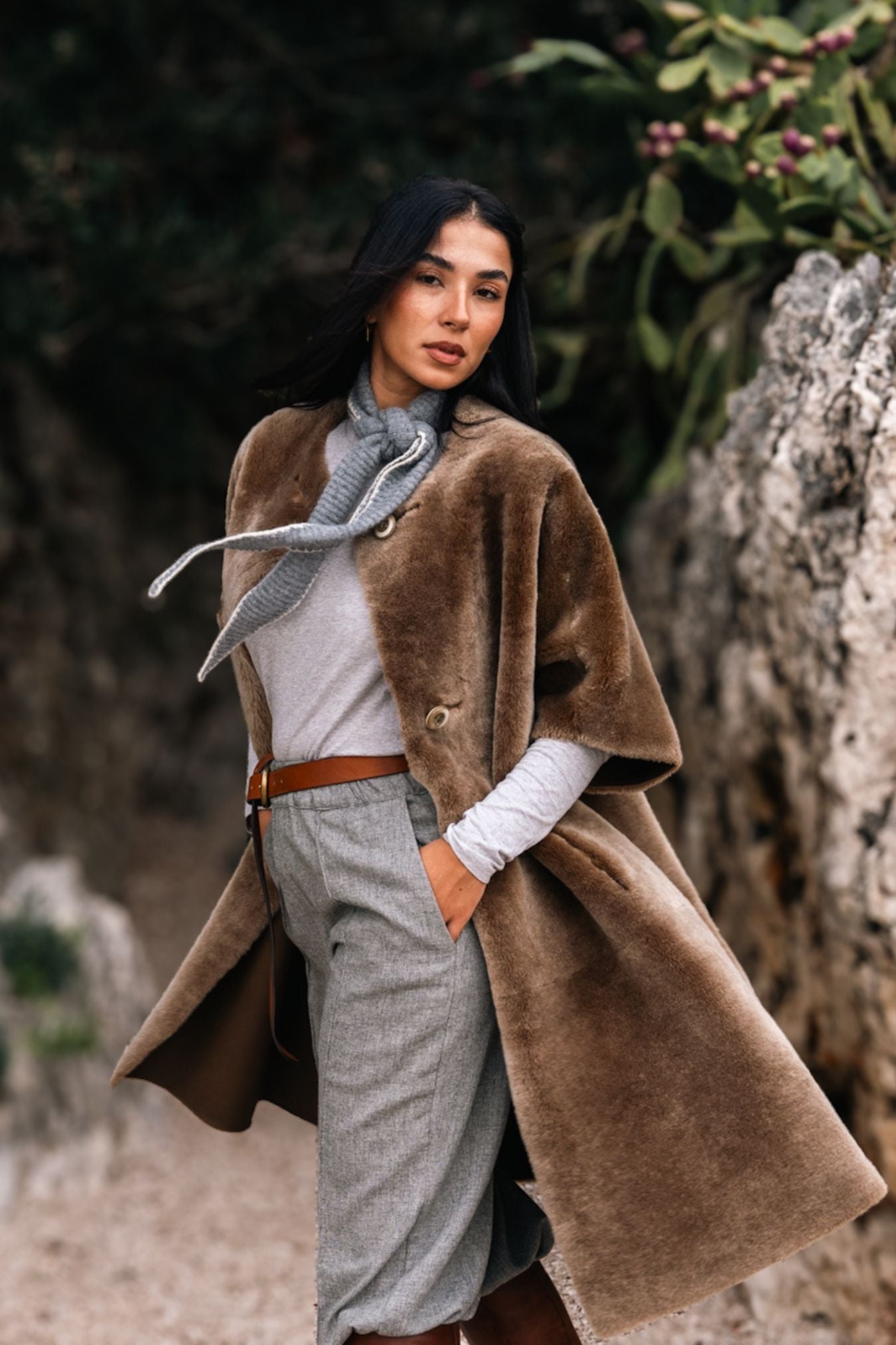 Diamond Cashmere Scarf A/W 2025
