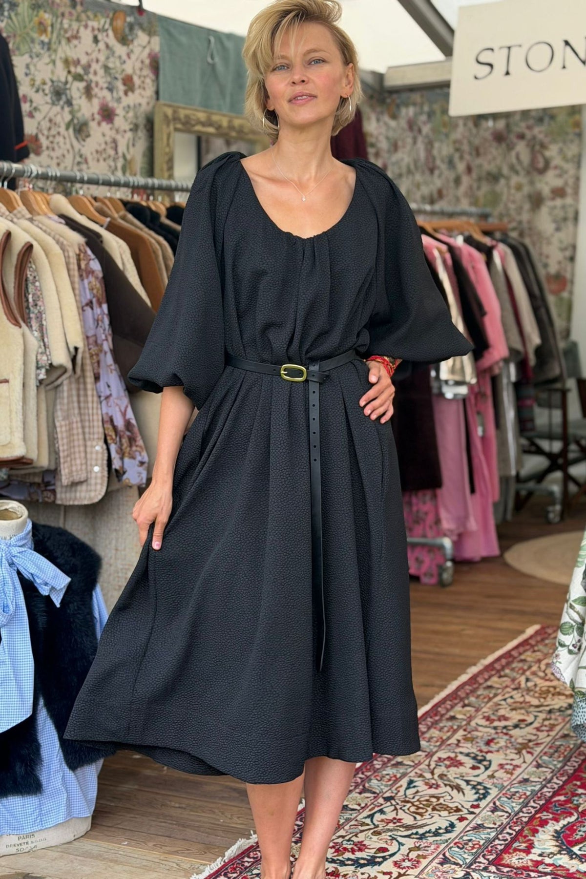 Olivia Cotton Viscose Dress