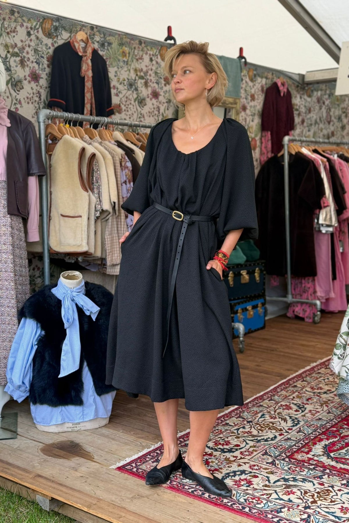 Olivia Cotton Viscose Dress